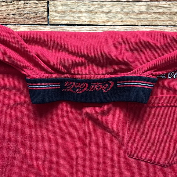 Vintage Coca Cola Polo Shirt / Large - Picture 5 of 14